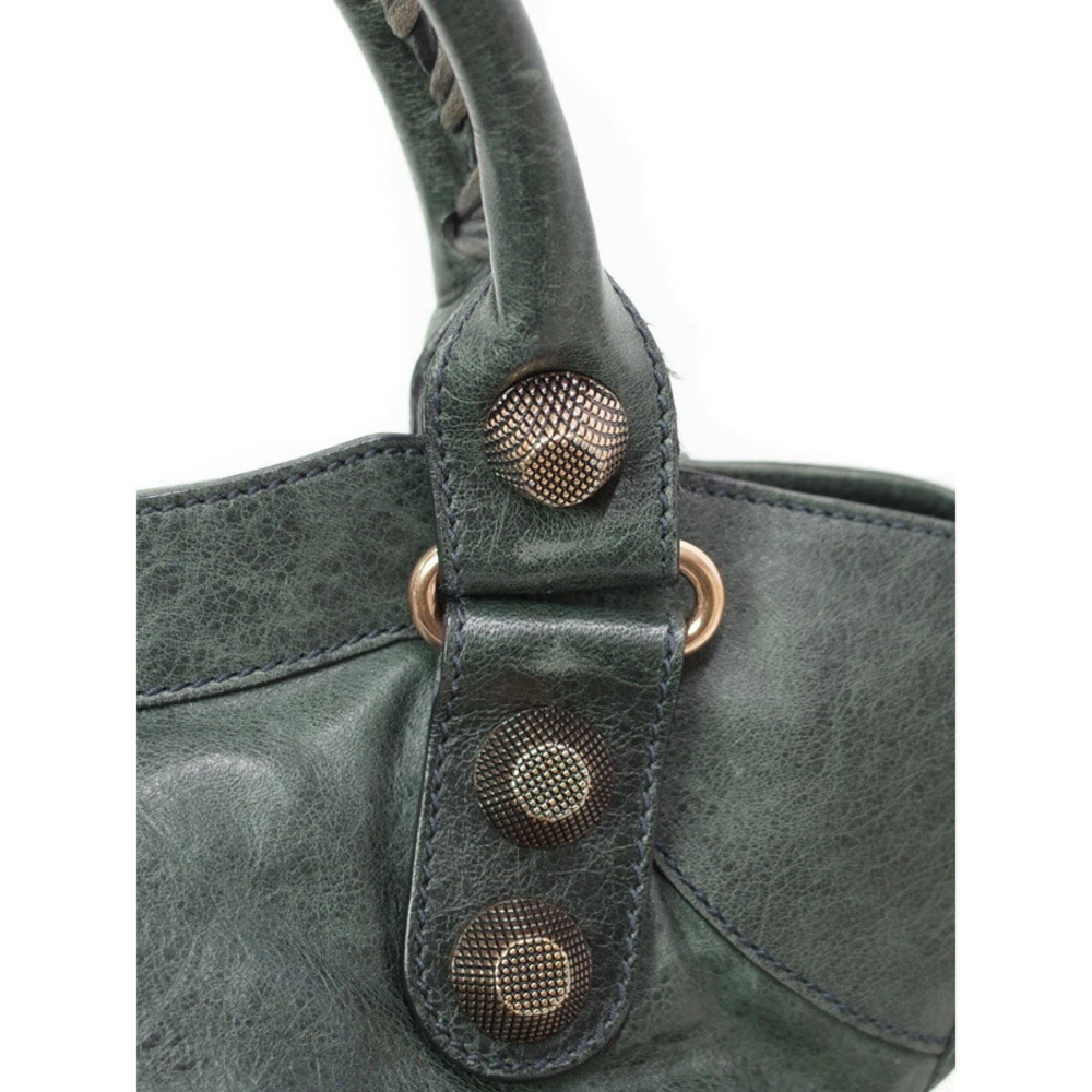 Balenciaga The Giant City Leather Shoulder Bag - Picture 7 of 9
